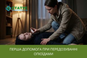 Перша допомога при передозуванні опіоїдами