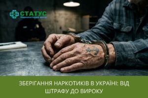Зберігання наркотиків в Україні від штрафу до вироку